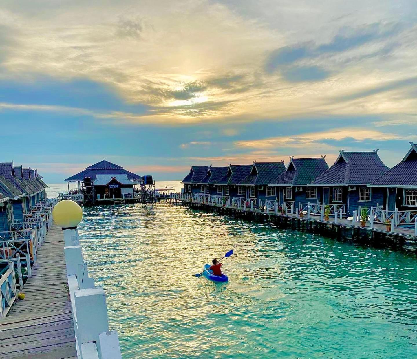 Billabong Scuba Leilighet Mabul Island Eksteriør bilde